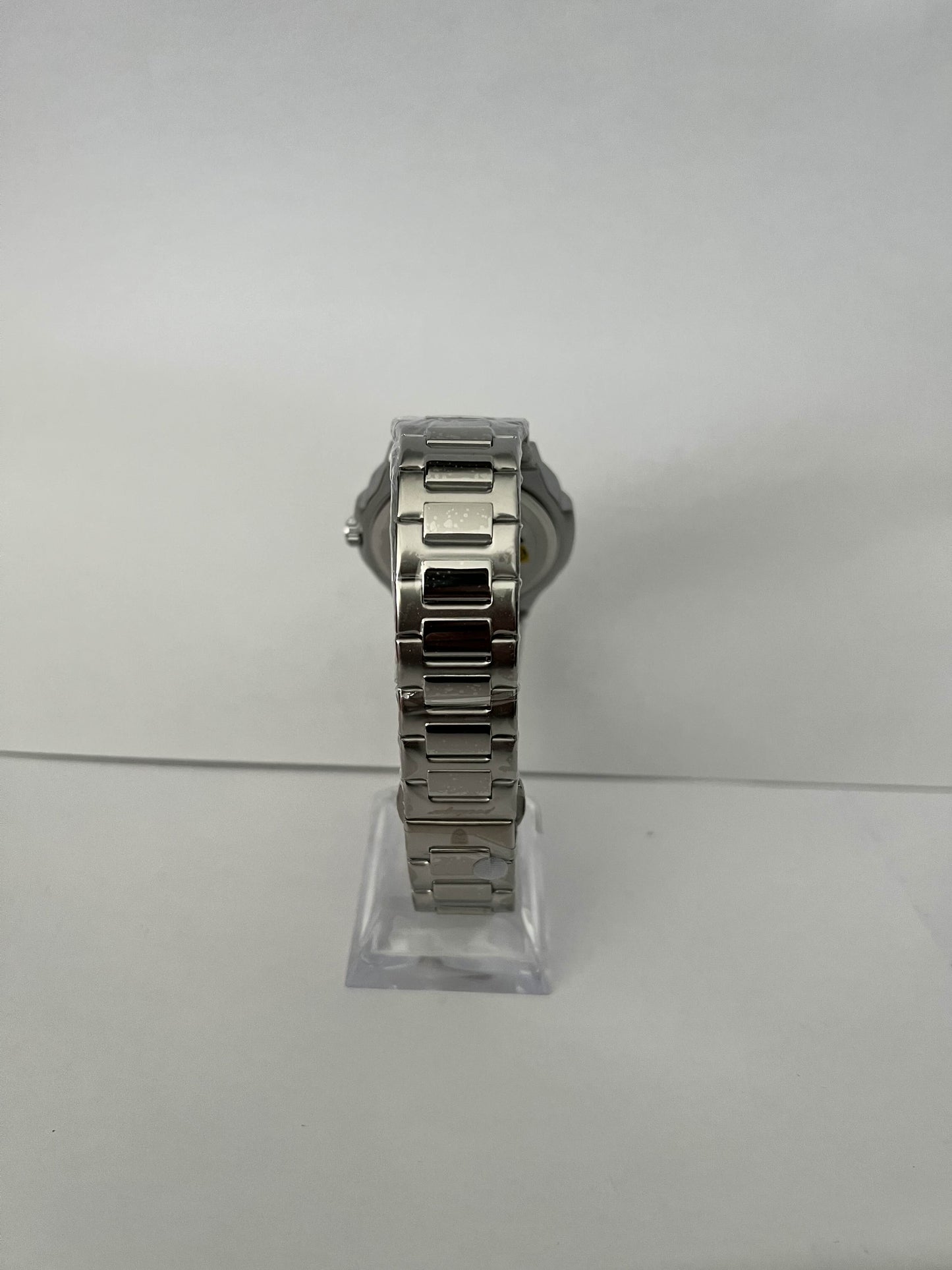 Montre Poedagar - Acier argent & cadran vert émeraude